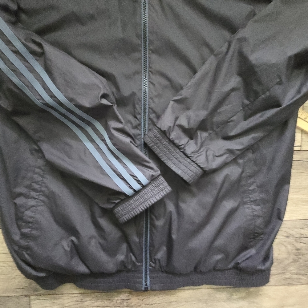 Adidas Men's Large Climaproof Black Spring/fall Jacket - Picture 9 of 13